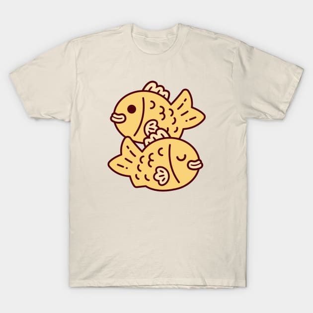 Taiyaki Kawaii T-Shirt by kudasai